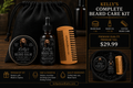 Kelly's Beard Care Kit- Black Label