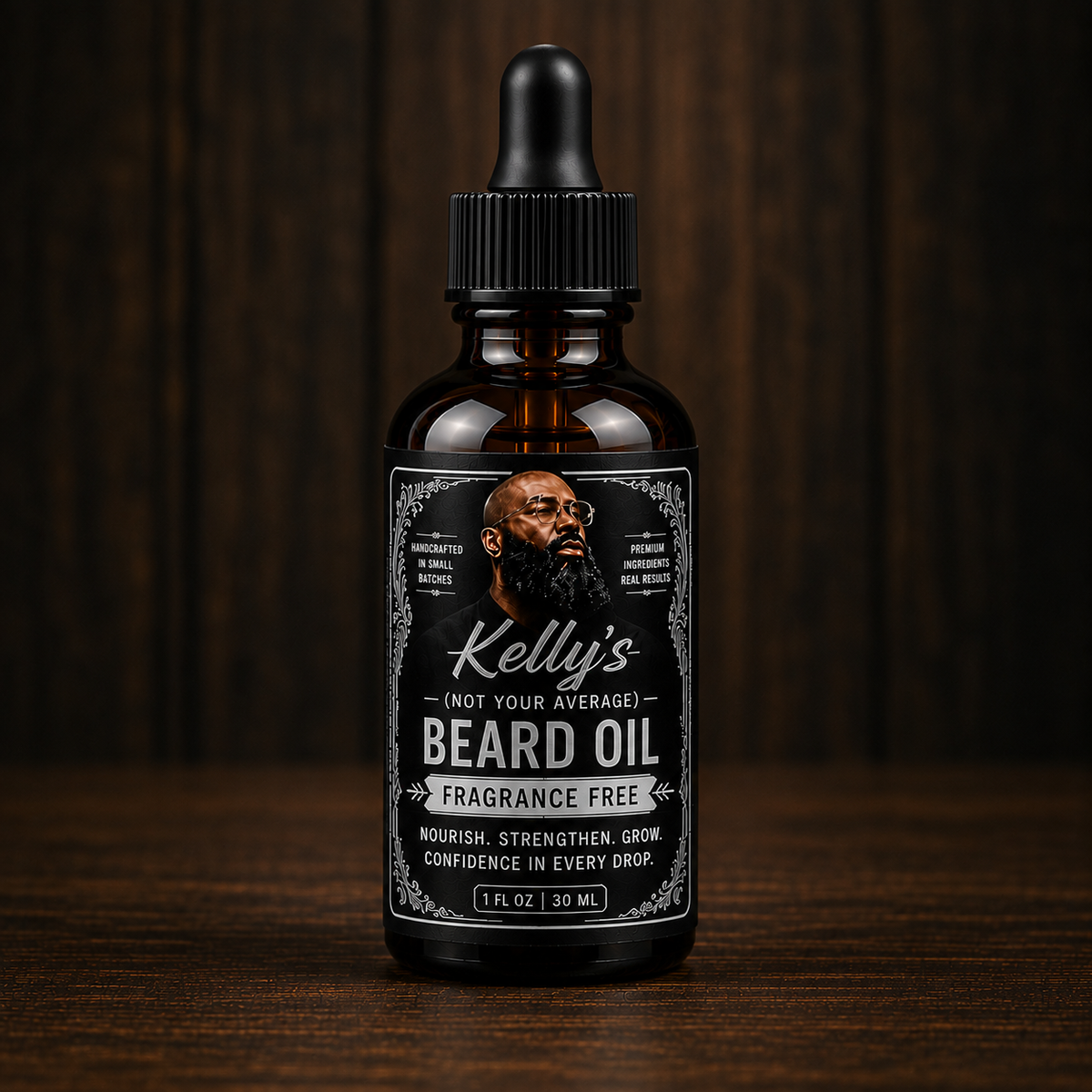 Kelly's Beard Oil- Fragrance Free