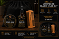 Kelly's Beard Care Kit- Gold Label